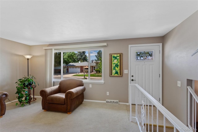 6143 S Ash Cir E, Centennial, CO 80121 - foyer with carpet flooring and baseboards