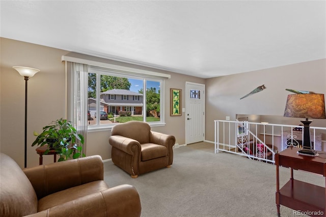 6143 S Ash Cir E, Centennial, CO 80121 - carpeted living room with baseboards