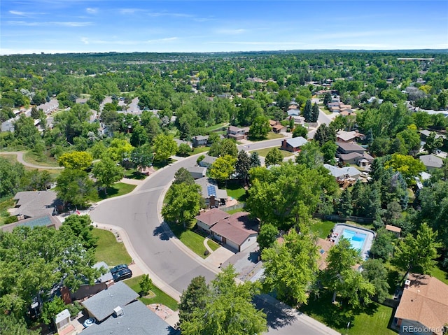 6143 S Ash Cir E, Centennial, CO 80121 - aerial perspective of suburban area