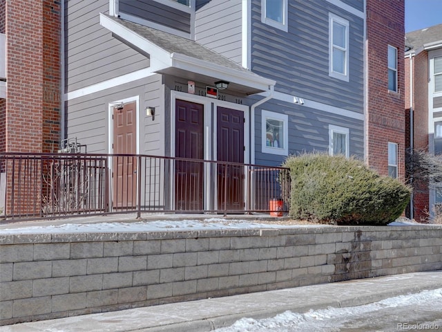 view of property entrance