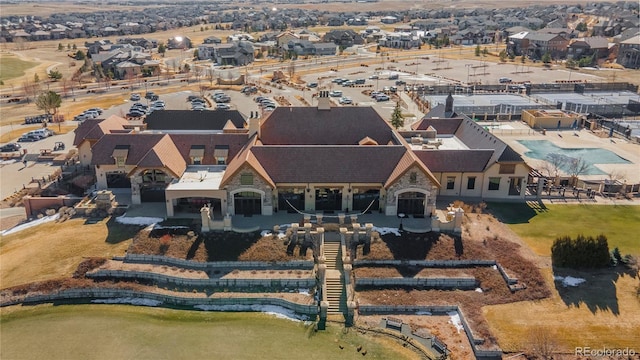 8240 S White Crow St, Aurora, CO 80016 - aerial view of a pool area