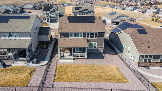 8240 S White Crow St, Aurora, CO 80016 - aerial perspective of suburban area