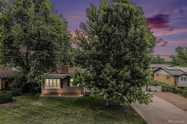 8525 Grandview Ave, Arvada, CO 80002 - view of yard with concrete driveway