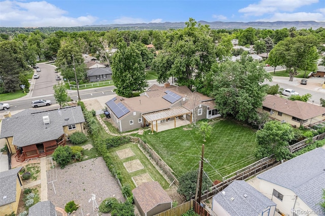 8525 Grandview Ave, Arvada, CO 80002 - aerial view of residential area with a mountainous background