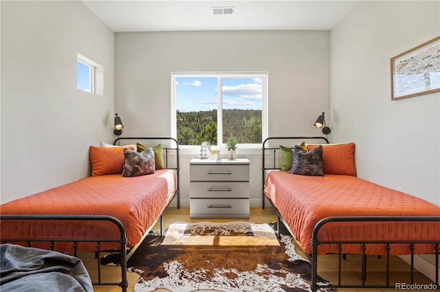 518 Conifer Dr, Bailey, CO 80421 - bedroom with wood finished floors