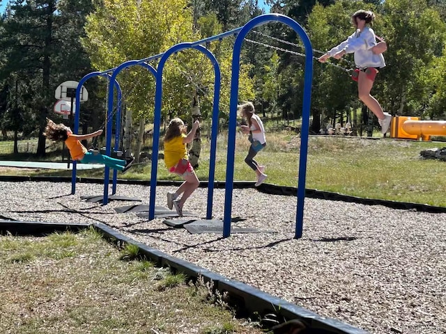 518 Conifer Dr, Bailey, CO 80421 - community playground with view of scattered trees