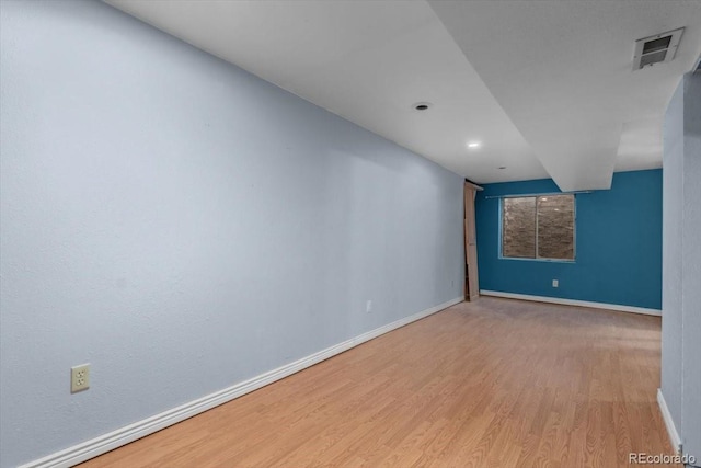13341 Birch Cir, Thornton, CO 80241 - unfurnished room with wood finished floors and recessed lighting