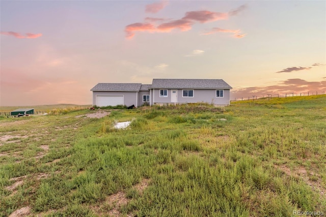 22685 Cow Cir, Ramah, CO 80832 - view of front of house featuring an attached garage