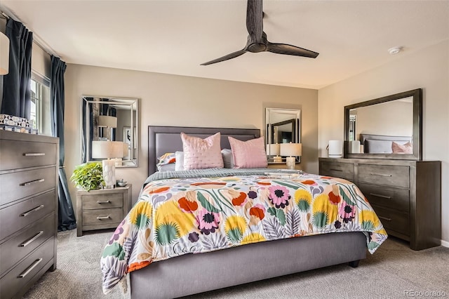 1519 S Dayton St, Denver, CO 80247 - bedroom with carpet flooring and a ceiling fan
