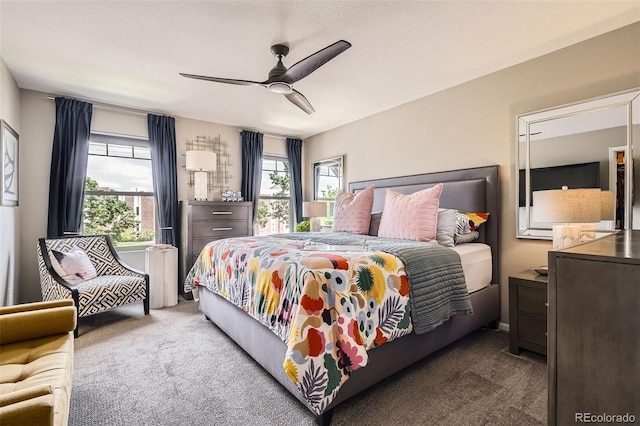 1519 S Dayton St, Denver, CO 80247 - carpeted bedroom featuring a ceiling fan