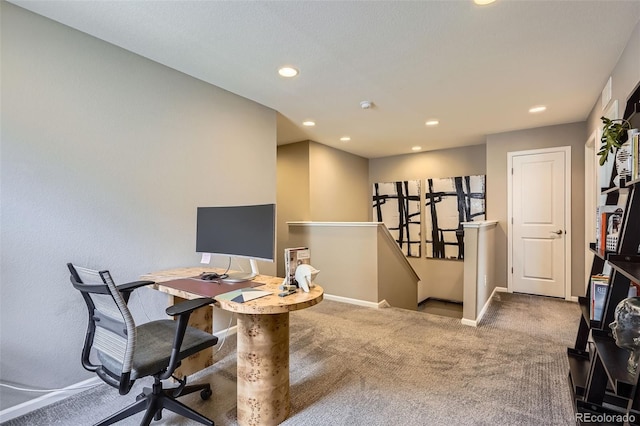 1519 S Dayton St, Denver, CO 80247 - office with carpet flooring and recessed lighting