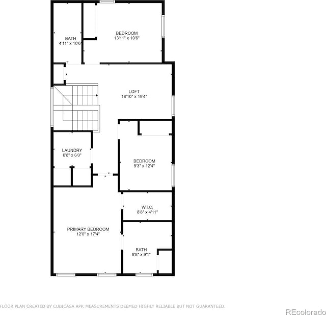 1519 S Dayton St, Denver, CO 80247 - view of property floor plan