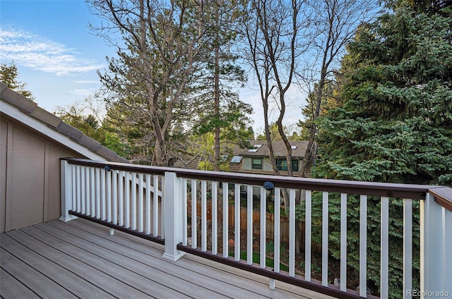10849 E Crestridge Cir, Englewood, CO 80111 - view of wooden terrace