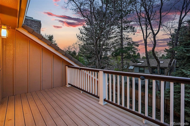 10849 E Crestridge Cir, Englewood, CO 80111 - view of wooden deck