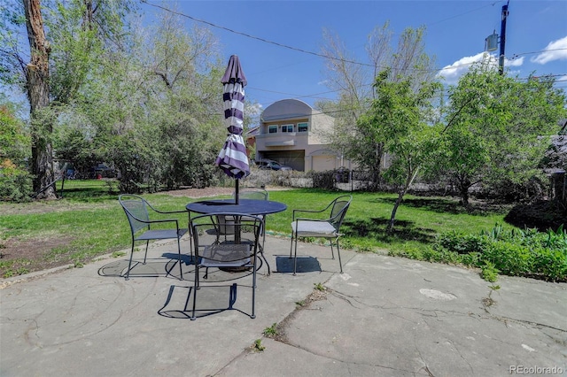 150 S Garfield St, Denver, CO 80209 - view of patio featuring outdoor dining space