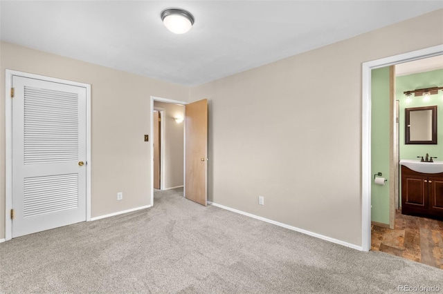 2101 Youngfield St, Golden, CO 80401 - unfurnished bedroom with carpet and connected bathroom