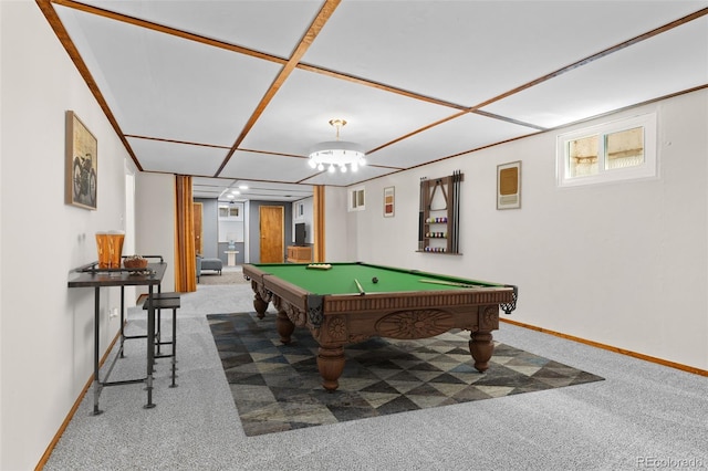 2101 Youngfield St, Golden, CO 80401 - rec room featuring carpet and pool table