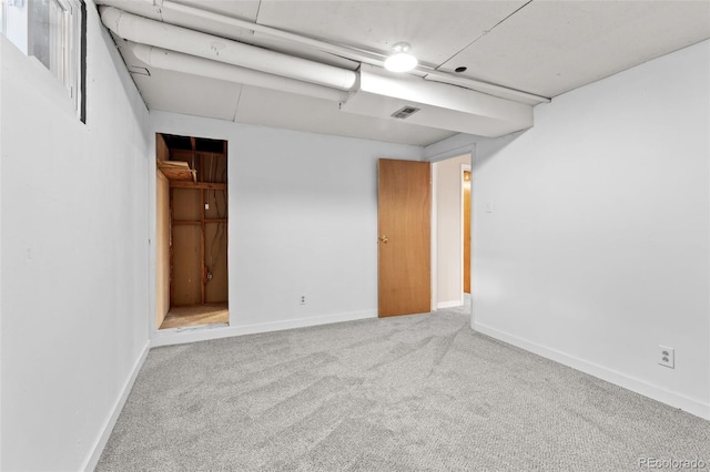 2101 Youngfield St, Golden, CO 80401 - basement featuring carpet floors and baseboards