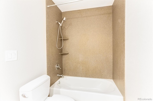 1168 E Kettle Pl, Centennial, CO 80122 - bathroom with toilet and tub / shower combination