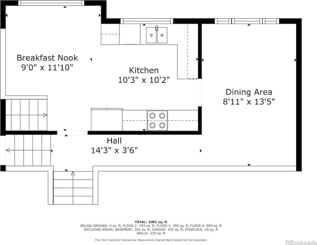 1168 E Kettle Pl, Centennial, CO 80122 - view of property floor plan