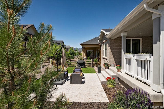 8102 Adams Fork Ave, Littleton, CO 80125 - view of patio / terrace