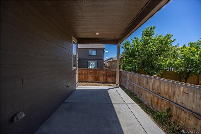 12652 Glencoe St, Thornton, CO 80241 - view of patio / terrace featuring a fenced backyard