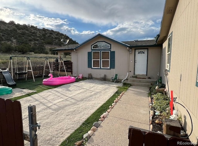 160 Shannon Ct, Rockvale, CO 81244 - view of front of property with a playground