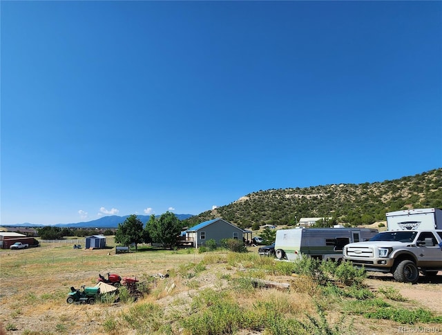 160 Shannon Ct, Rockvale, CO 81244 - view of yard with a mountain view