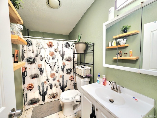 160 Shannon Ct, Rockvale, CO 81244 - full bath featuring vanity and a shower with shower curtain