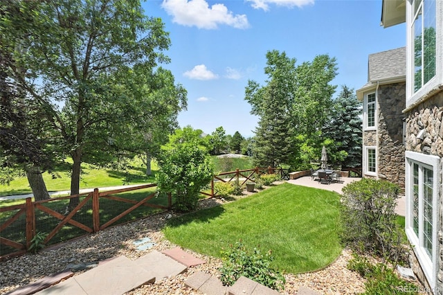 4944 W 107th Loop, Westminster, CO 80031 - fenced backyard featuring a patio