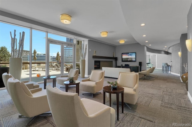 2001 Lincoln St Unit 1723, Denver, CO 80202 - building lobby with recessed lighting
