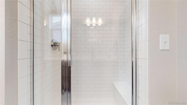 8742 E 47th Ave, Denver, CO 80238 - bathroom featuring a stall shower