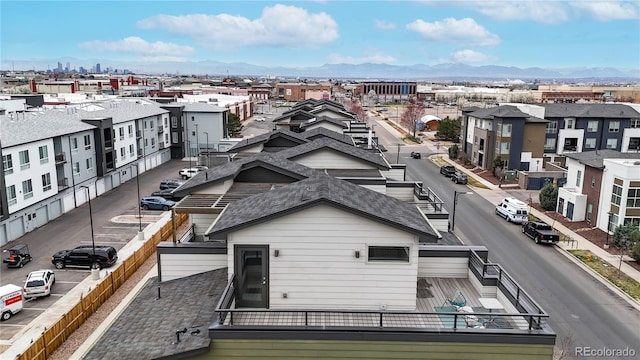 8742 E 47th Ave, Denver, CO 80238 - drone / aerial view of a mountainous background