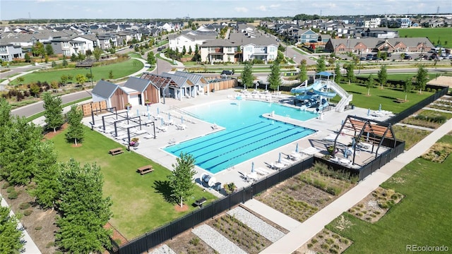 8742 E 47th Ave, Denver, CO 80238 - community pool with a residential view