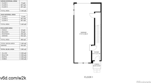 8742 E 47th Ave, Denver, CO 80238 - home floor plan