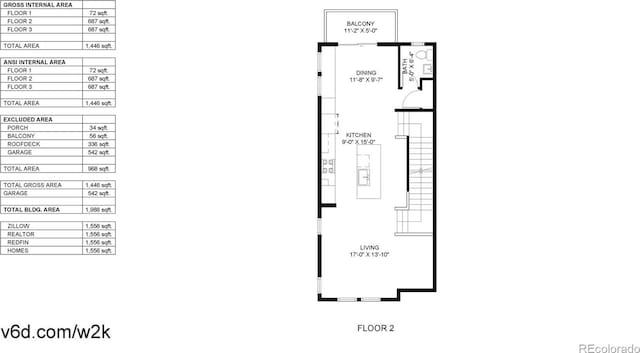 8742 E 47th Ave, Denver, CO 80238 - floor plan / room layout