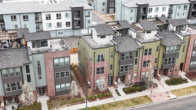 8742 E 47th Ave, Denver, CO 80238 - aerial perspective of suburban area