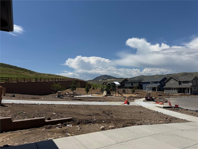 143 S Seacrest St, Golden, CO 80401 - view of yard featuring a mountain view and a residential view