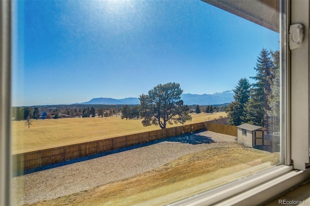 property view of mountains