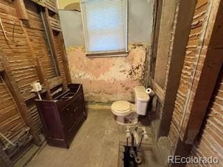 bathroom featuring toilet