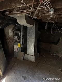 view of basement