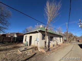 view of side of property