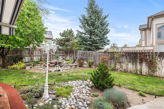 view of yard