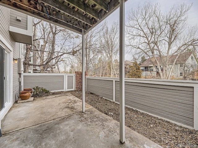 view of patio / terrace