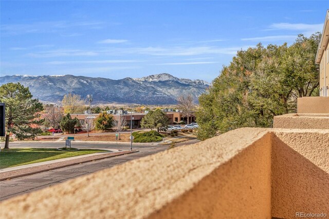 2220 E Ln Salle St Unit 108, Colorado Springs, CO 80909 - view of mountain feature
