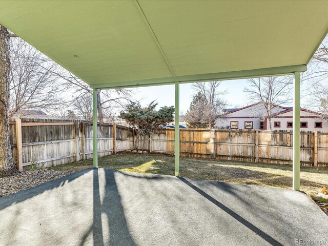 view of patio