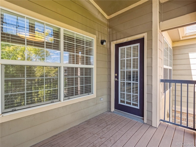 9142 Lodestar Ln Unit 305, Parker, CO 80134 - view of wooden deck