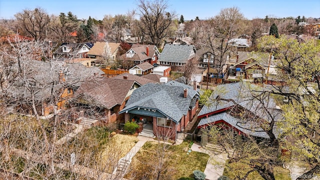 618 Adams St, Denver, CO 80206 - aerial perspective of suburban area