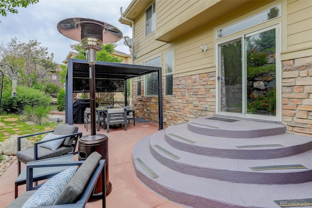 5830 Jasper Pointe Cir, Castle Pines, CO 80108 - view of patio