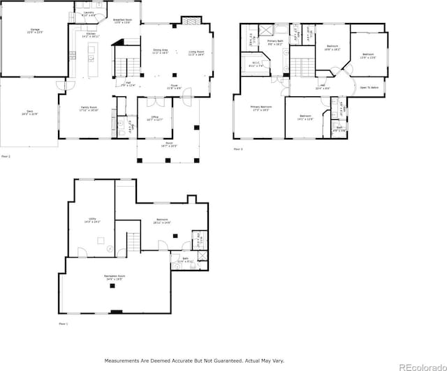 7527 E Severn Pl, Denver, CO 80230 - view of floor plan / room layout